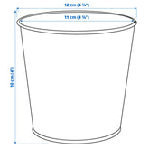DAIDAI Plant pot, brass-colour 9 cm